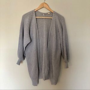 Anthropologie Knitted and Knotted Chunky Cardigan